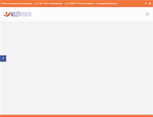 Tablet Screenshot of multivision.es