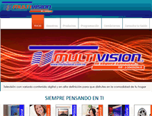 Tablet Screenshot of multivision.com.ve
